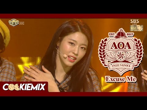 AOA Excuse Me 교차편집 Stage Mix