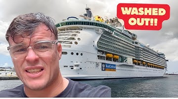 independence of the seas , Washed out of Vigo !!