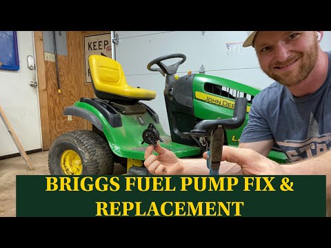 Video: Jak vyměníte palivové čerpadlo Briggs a Stratton?