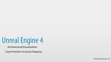 Unreal Engine 4 Carpet Parallax Occlusion Mapping Demo