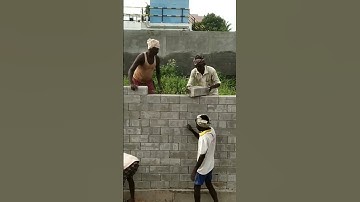 INTERLOCKING BRICKS BOUNDARY WALL