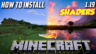 How to Install SHADERS in Minecraft 1.19 with Sodium Shaders Mod 1.19 in Tlauncher Free | Hindi
