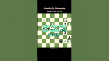 Can you find the move ? Puzzle 🧩 #aug8 SUBSCRIBE #chess #shorts #trending #hikaru #magnus