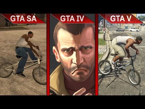 THE BIG GTA COMPARISON 2 | GTA SA vs. GTA IV vs. GTA V | PC | ULTRA