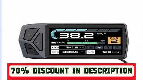 Why Everyone’s Talking About This Product! BaFang Motor Color Bluetoth Display EB02 CAN Protocol U