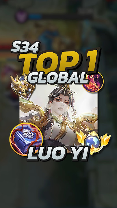 85% Winrate Luo Yi S34 Build! Mobile Legends #mobilelegends #mlbb #gaming