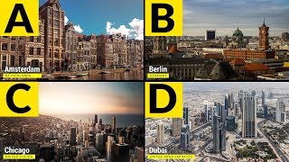 ABC Cities for Children - Learn Alphabet with World Cities for Toddlers & Kids