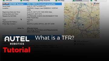 Autel Robotics Tutorial: What is a TFR?