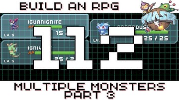 Monster Tamer - RPG Tutorial with Phaser 3 - Ep. 112 - Multiple Monsters Part 3 #monstertamer