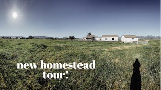 Tour Of Our New Homestead! Land + Empty House Tour!