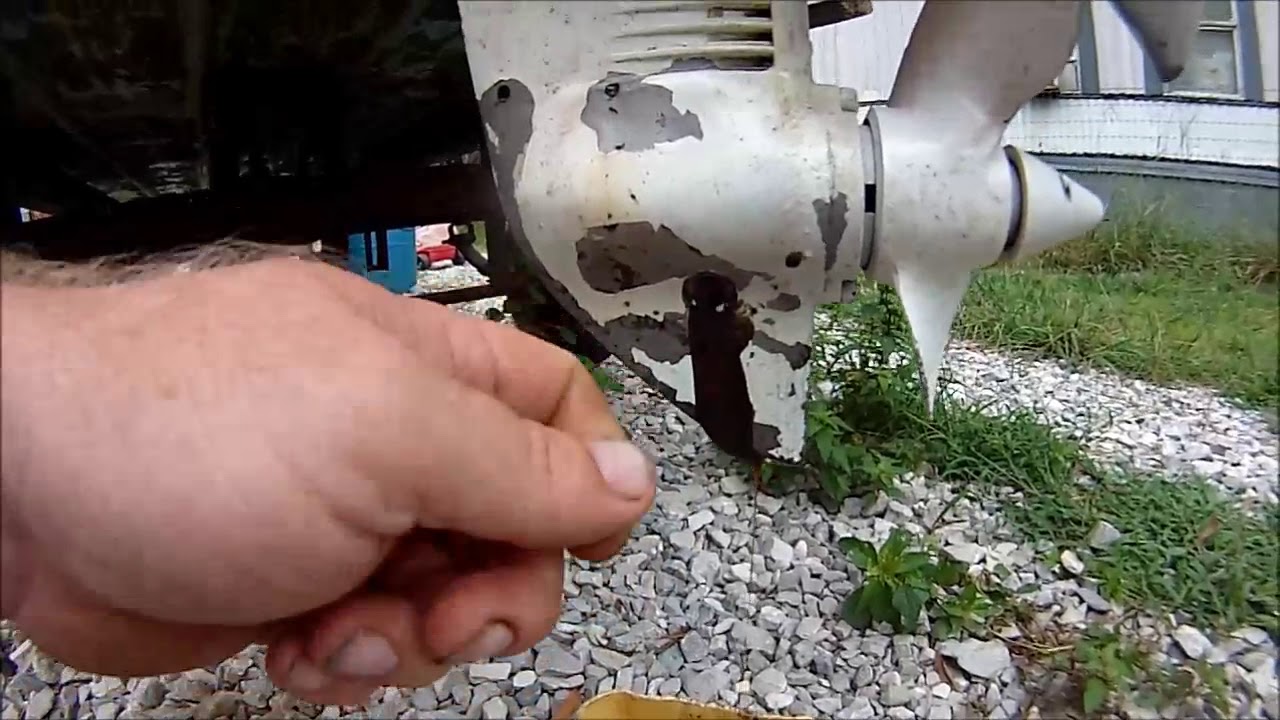 outboard gear oil change YouTube
