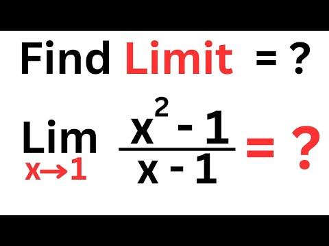 Evaluate Limit by using Algebraic techniques | Calculus Mathematics