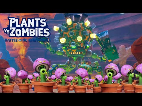 Видео: CRAZY MODE: 999 SCAREDY-SHROOM VS. ZOMBIES in Plants vs. Zombies: Battle for Neighborville