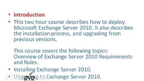 exchange server training @ Magnific training