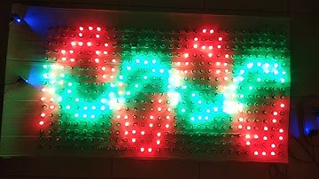 Wireless Control of 480 Neopixels using E1. 31/sACN (ESP8266) protocol and Jinx