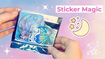 🔮Unboxing October’s Sticker Pack | Happy Mail Sneak Peek💌