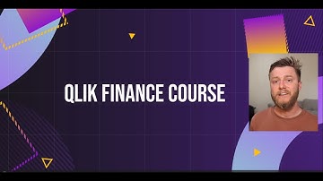 Qlik sense finance course 1.1. Introduction