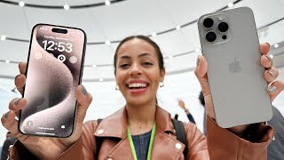 I tried the iPhone 15 Pro! (event vlog)