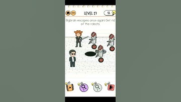 Brain Test 2 Level 27 Smith And Joe vs Professor Bigbrain Solved #androidgames #braintest #answer