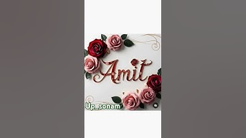 #shayari #love #name  Amit name ke laters video ❤️💗🥰🥰💕💕