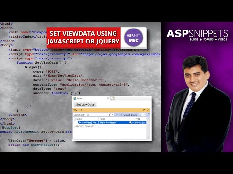 Set ViewData using