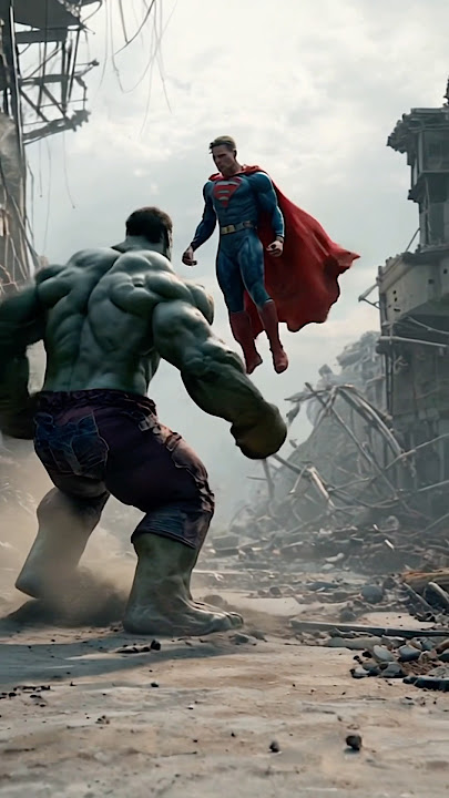 Hulk vs Superman | Clash of Titans Begins
