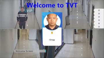 Face Greetings @TVT NVMS+ Face Recognition Cameras