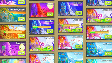 Temple Run 2 Reverse Gameplay - Volcano Island VS Spirits Cove VS Fall Jungle VS Lantern Festival