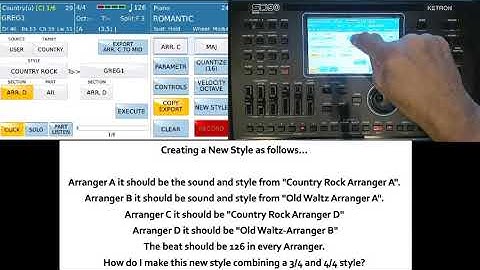SD90 - How to combine parts of other styles to make a new style