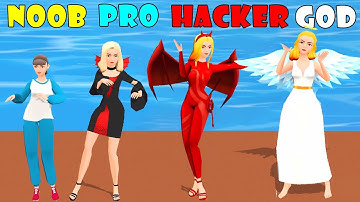 NOOB vs PRO vs HACKER vs GOD - Run of Truth: Life Simulation