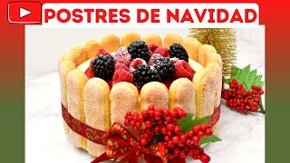 TARTA FRÍA de QUESO y FRUTOS ROJOS. RECETAS DE NAVIDAD |Sandra ChefPastelera