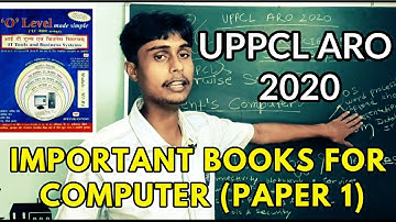 Books for UPPCL ARO 2020 COMPUTER (Paper 1st)