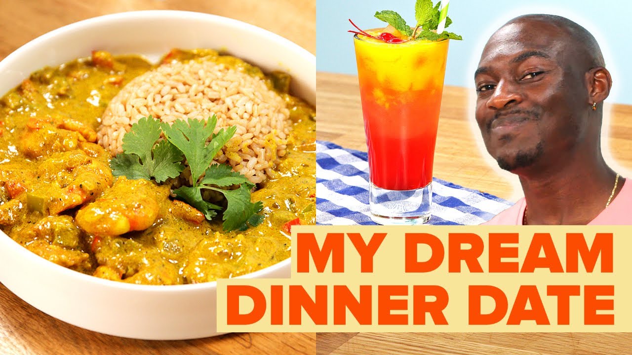 How To Make The Perfect Tropical Dinner For a Virtual Date Night  Tasty
