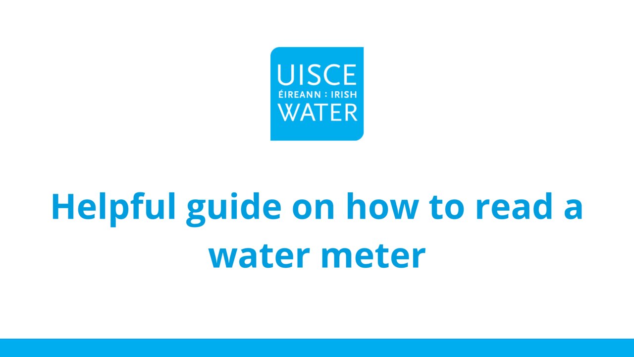 Helpful guide on how to read a water meter (Full) Metering explained