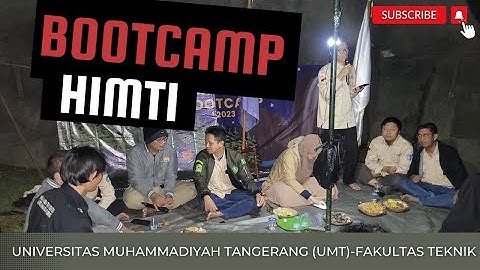 Bootcamp HIMTI UMT 2023  Part1 #umtindonesia