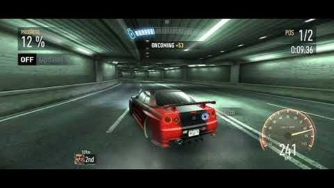 NFS No Limits #17 NISSAN SKYLINE GTR34