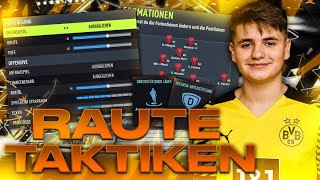 FIFA 22: MEINE ENGE RAUTE TAKTIK + ANWEISUNGEN ?