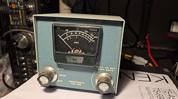 Heathkit HM-102 1.8 - 30MHz SWR/200 - 2000 Watt Power Meter