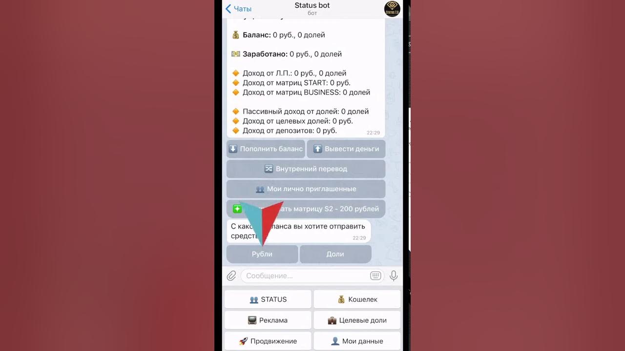 статус бота
