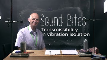 Sound bites - Transmissibility in vibration isolation