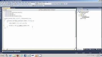 ASP.NET in Two Minutes or Less: Using a For Loop