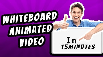 Videoscribe - How To make Whiteboard Animated video in 15 Minutes