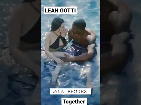 first ever Leah Gotti and Lana Rhodes together. beauty overflowed in swimming  pool