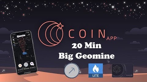 Coin App - 20 minute, Lite si SentinelX