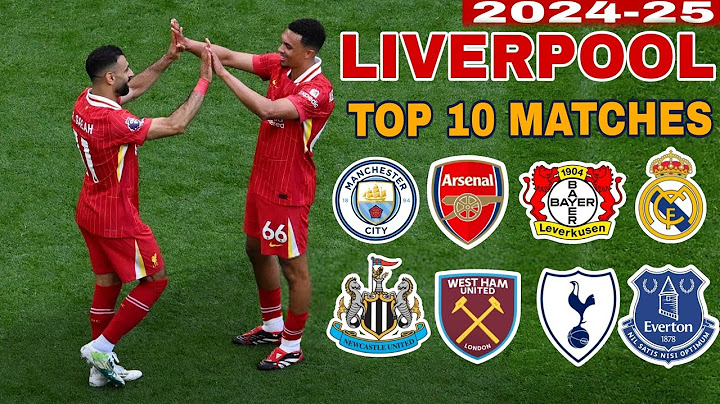 LIVERPOOL | Top 10 MATCHES Under ARNE SLOT • 2024-25 season