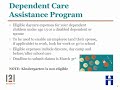 Dependent care assistance program 2018