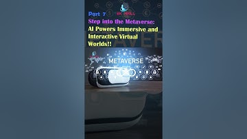 Step into the Metaverse: AI Powers Immersive and Interactive Virtual Worlds! Part 7 #ai #viral