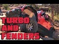 Rock Crawling the New TURBO 3.6L Jeep Wrangler JLUR! Also, New FENDER LIGHTS!