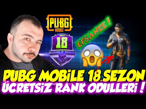 HEPSİ BEDAVA! | SEZON 18 ÜCRETSİZ ÖDÜLLERİ !  | PUBG MOBİLE 18. SEZON RANKED |  Pubg MOBİLE