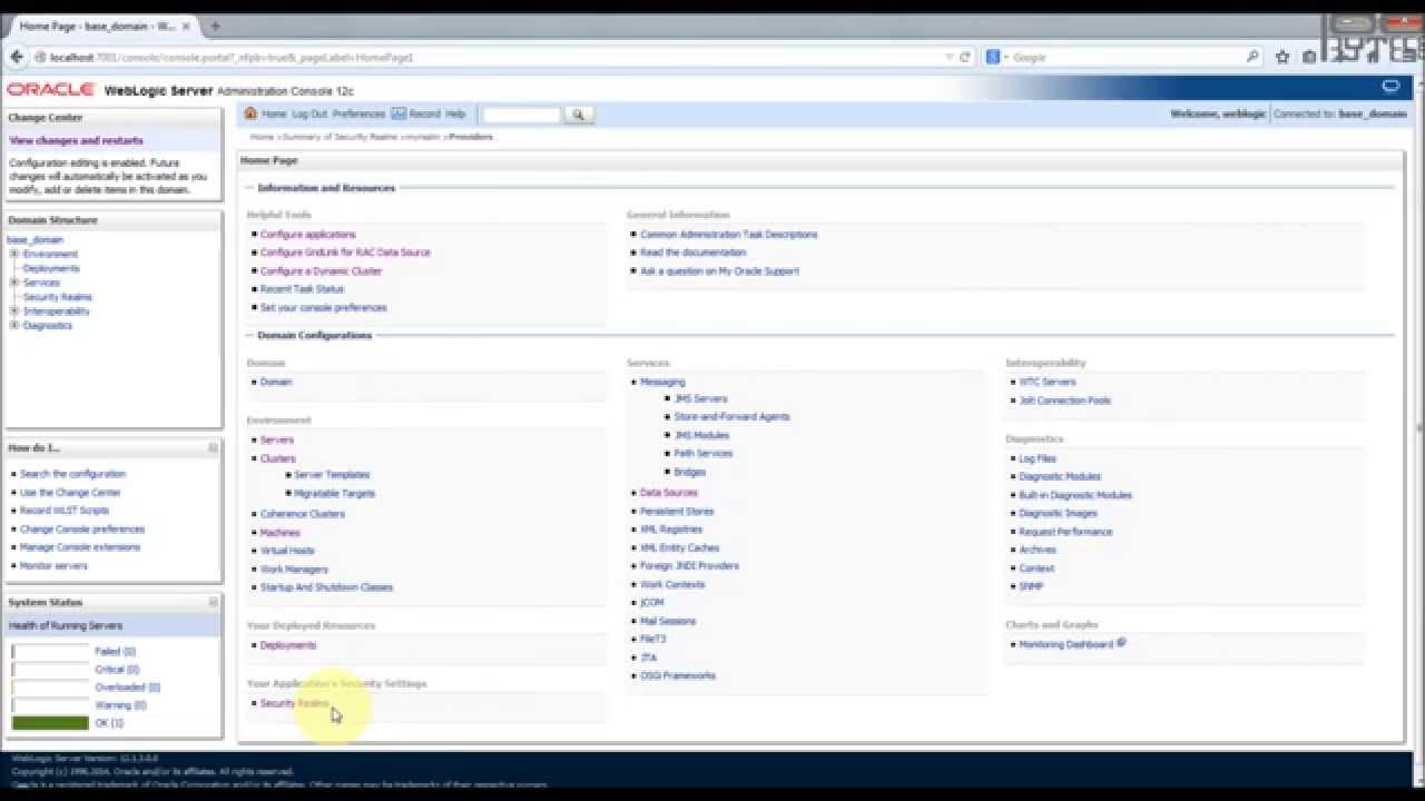 logic auditing and Logging WEBLOGIC_11 YouTube
